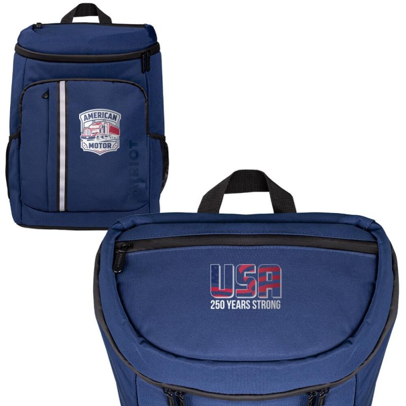Custom Patriot Backpack Cooler - Anniversary Edition - 5