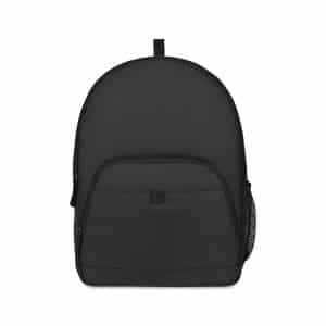 Custom Repeat Recycled rPET Backpack - Black - 1