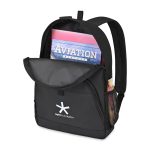 Custom Repeat Recycled rPET Backpack - Black - 4