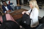 Custom Repeat Recycled rPET Backpack - Black - 7