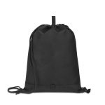 Custom Repeat Recycled rPET Cinchpack - Black - 1