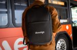 Custom Transit Recycled rPET Laptop Backpack - Black - 6