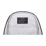 Custom Travis & Wells® Lennox Recycled Nylon Laptop Backpack - Black - 5