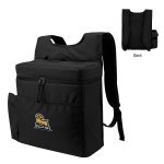 Custom Corey 30 Can Cooler Backpack With Tumbler Pocket - 3
