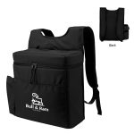 Custom Corey 30 Can Cooler Backpack With Tumbler Pocket - 4