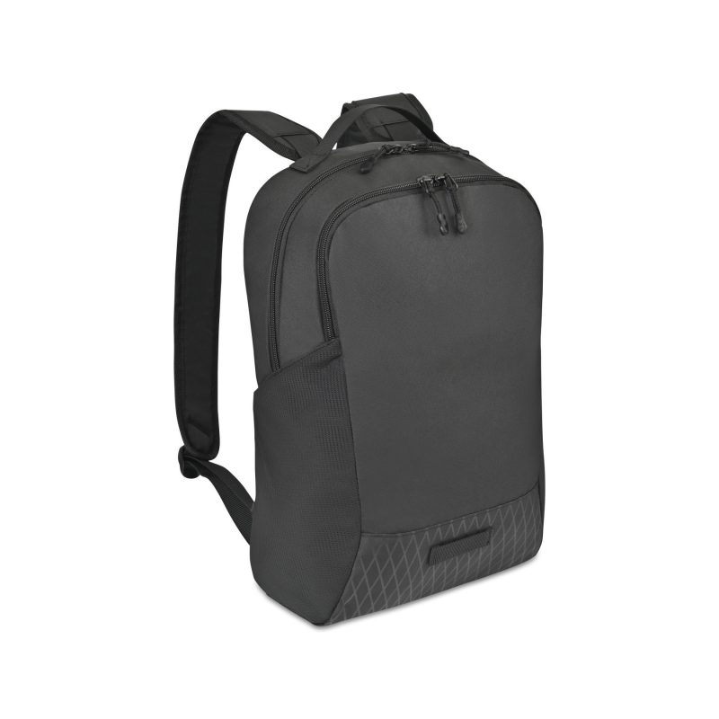 Custom Apex Recycled rPET Laptop Backpack - Black - 4