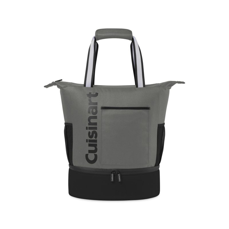 Custom Cuisinart Outdoors Expandable Backpack Cooler - Medium Grey - 1