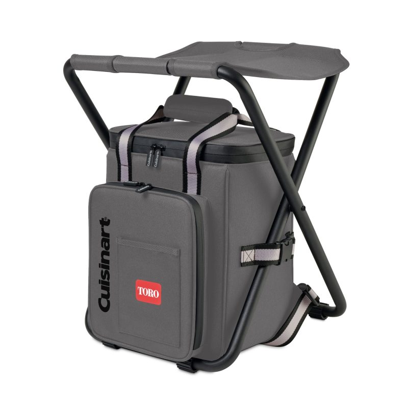 Cuisinart-Outdoors-Folding-Chair-Backpack-Cooler-Medium-Grey-102342-031 Custom Cuisinart Outdoors Folding Chair Backpack Cooler - Medium Grey
