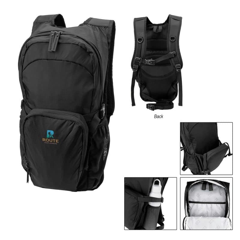 Custom Cutter & Buck® Ripstop Collection Hiking Backpack