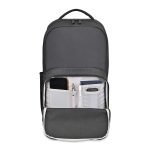 Custom Fletcher Recycled rPET Laptop Backpack - Black Sand - 3