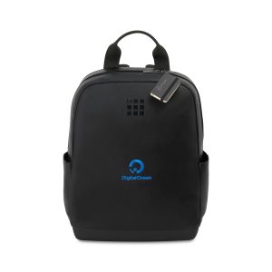 Custom Moleskine Classic Backpack and Mini Notebook Charm Set - Black
