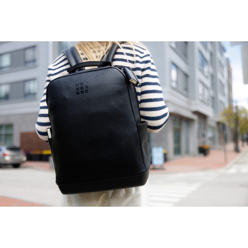 Custom Moleskine Classic Backpack and Mini Notebook Charm Set - Black - 5