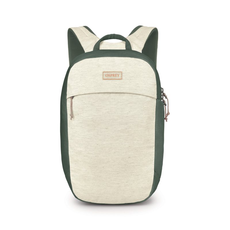 Custom Osprey Arcane Earth Large Day Backpack - Moon Beige-Pine Leaf - 1