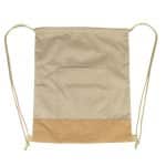Custom Cork Drawstring Bag - 1