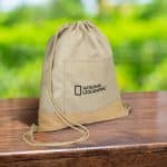 Custom Cork Drawstring Bag
