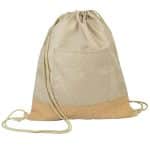 Custom Cork Drawstring Bag - 2