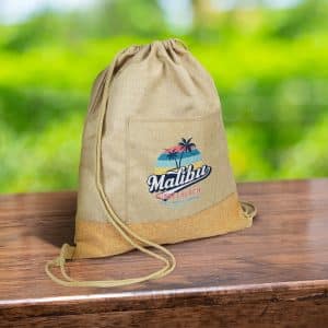 Custom Cork Drawstring Bag