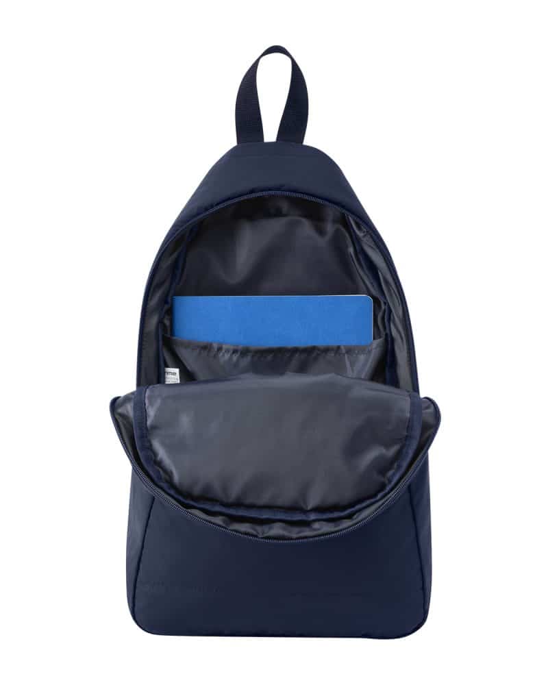 Custom Eco Friendly Quilted Sling Backpack. - 6