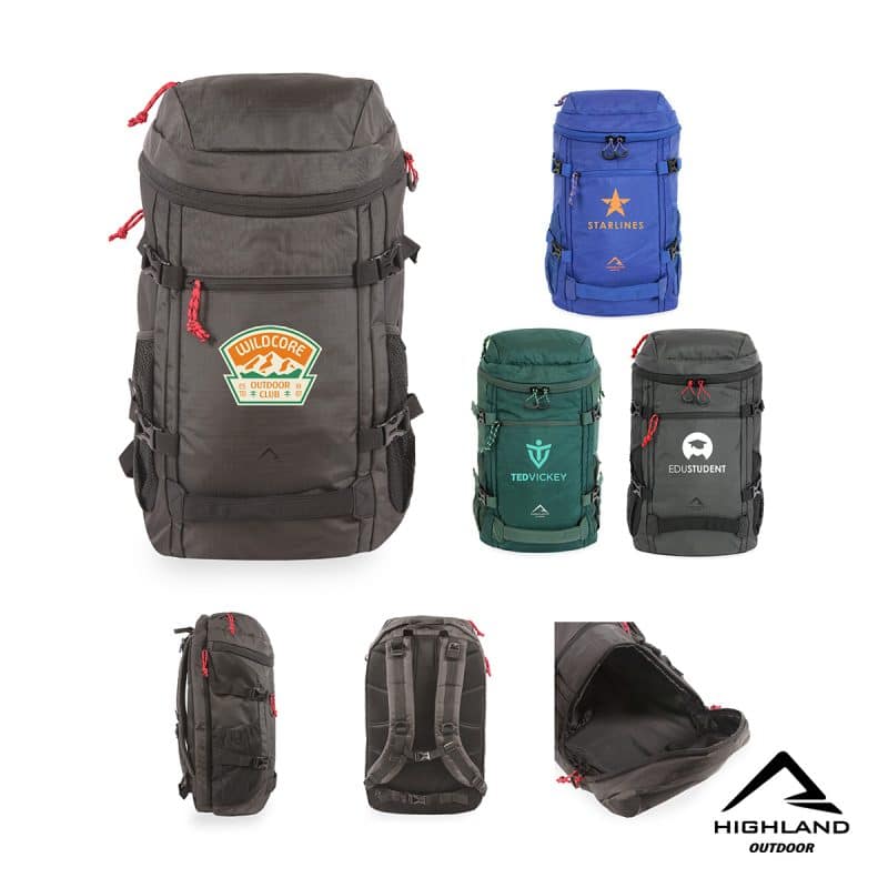 Custom Highland Outdoor Meadow XL Hiking Backpack