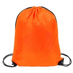 Custom Jumbo Polyester Drawstring Bag - 1