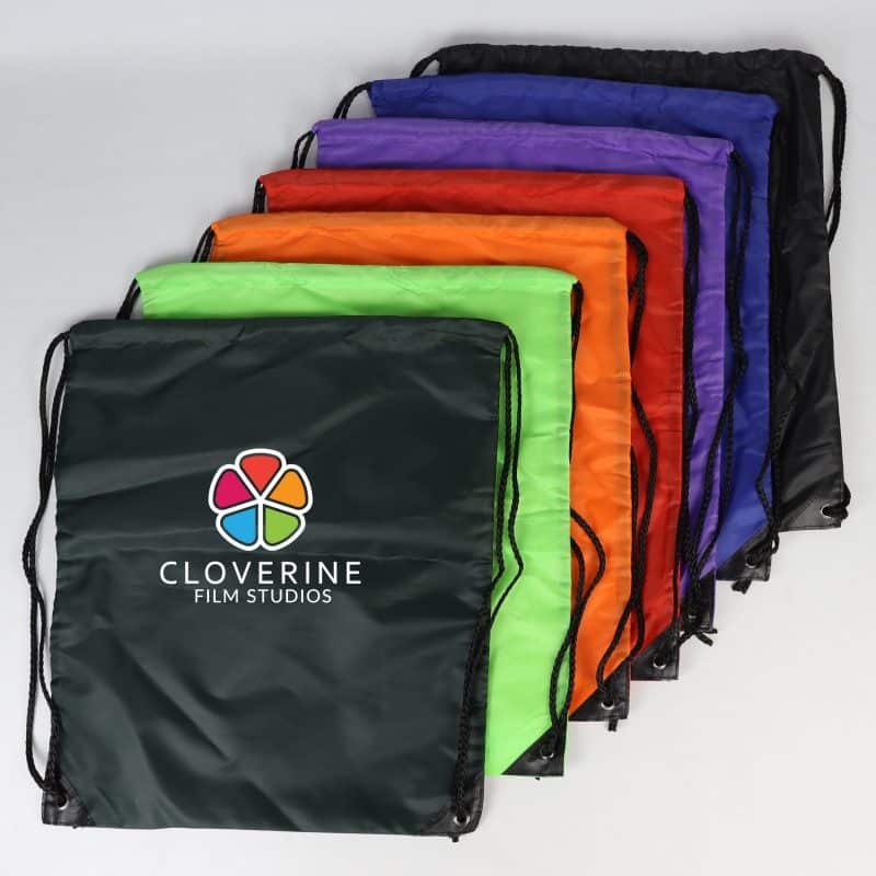 Custom Jumbo Polyester Drawstring Bag
