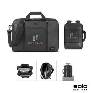 Custom Solo New York Highpass Hybrid Briefcase Backpack