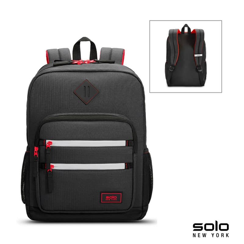 Custom Solo New York Vortex 15.6" Recycled Washable Backpack - 1