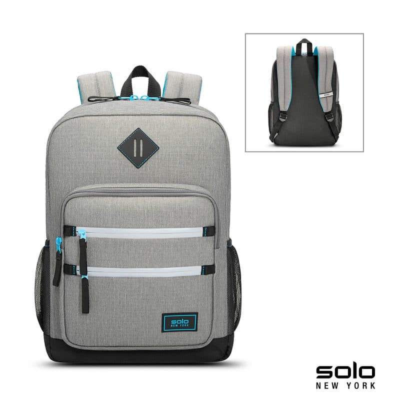 Custom Solo New York Vortex 15.6" Recycled Washable Backpack - 2