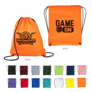Custom 210D RPET Cinch-Up Backpack
