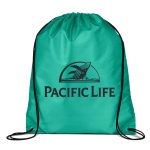 Custom 210D RPET Cinch-Up Backpack - 6