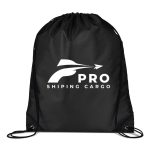 Custom 210D RPET Cinch-Up Backpack - 9