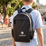 Custom Discus Multi-Compartment Backpack w/Laptop Sleeve - 5