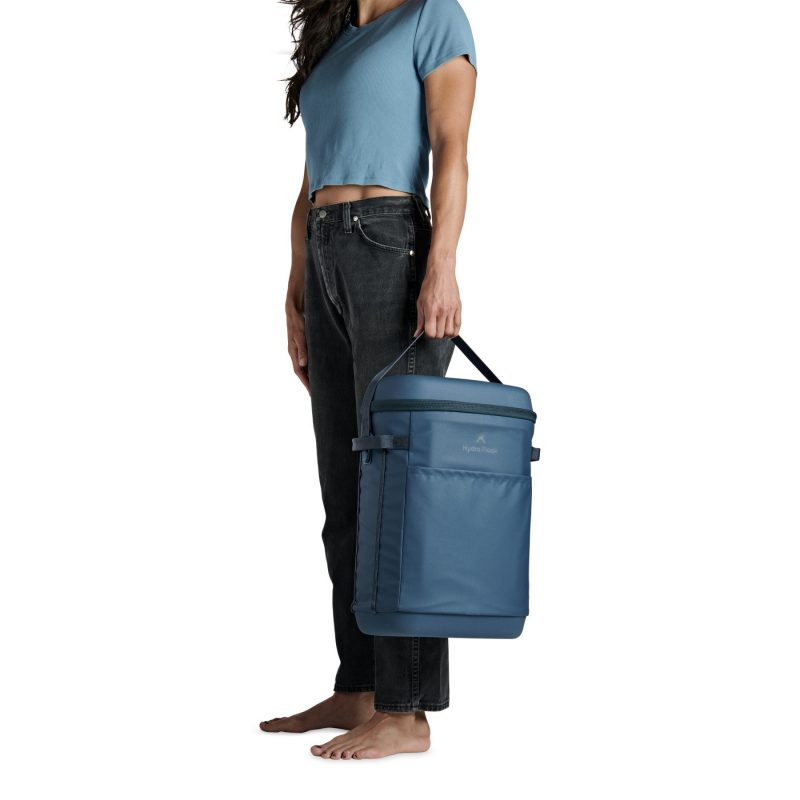 Custom Hydro Flask Carryout Backpack Cooler 22 L - Harbor Blue - 4