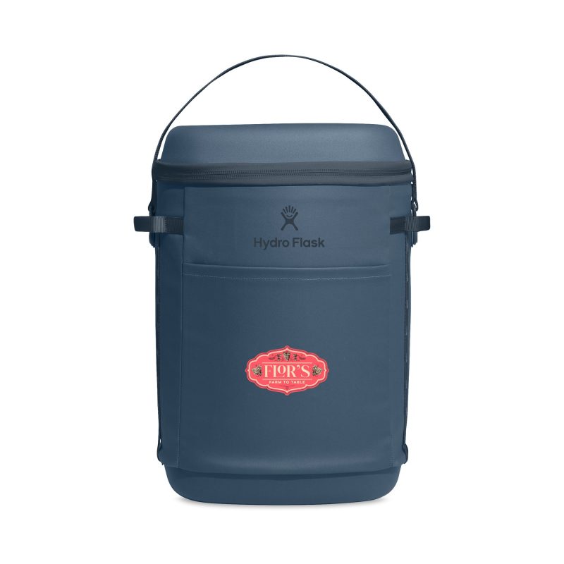 Hydro-Flask-Carryout-Backpack-Cooler-22-L-Harbor-Blue-103300-D31 Custom Hydro Flask Carryout Backpack Cooler 22 L - Harbor Blue