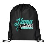 Custom Jornikolor 210D RPET Cinch-Up Backpack - 3