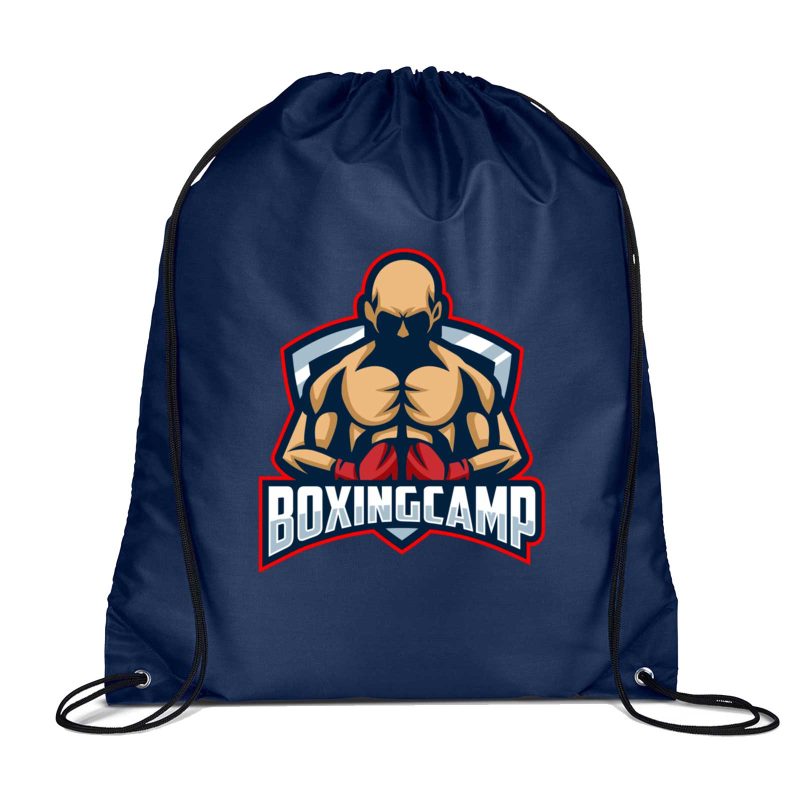 Custom Jornikolor 210D RPET Cinch-Up Backpack - 8