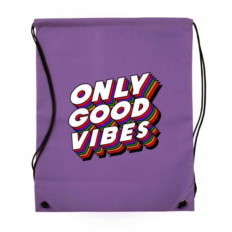 Custom Jornikolor RPP Non Woven Drawstring Bag - 4