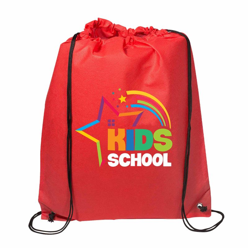 Custom Jornikolor RPP Non Woven Drawstring Bag - 8