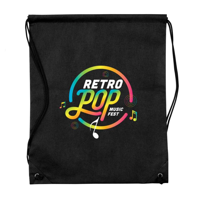 Custom Jornikolor RPP Non Woven Drawstring Bag - 9