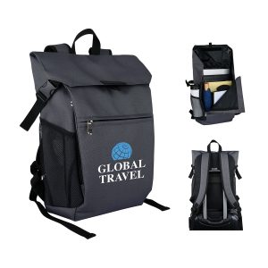 Custom Kieran Polycanvas Laptop Backpack