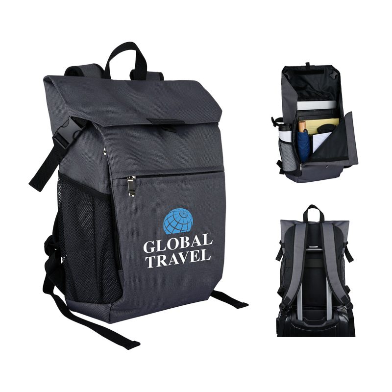 Custom Kieran Polycanvas Laptop Backpack