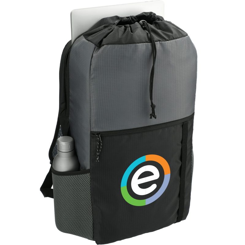 Custom NBN Trailhead Recycled Lightweight 15L Cinch Pack - 3