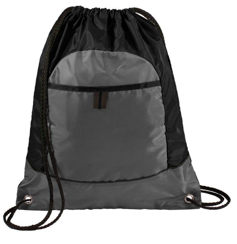 Custom Port Authority® Pocket Cinch Pack. - 5