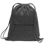 Custom Port & Co™ Core Fleece Sweatshirt Cinch Pack. - 1