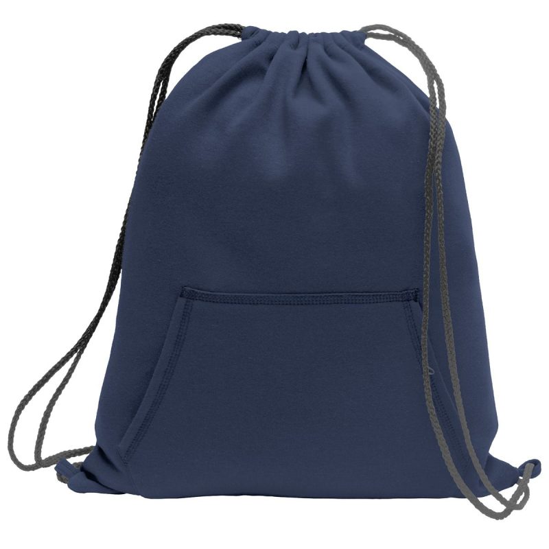 Custom Port & Co™ Core Fleece Sweatshirt Cinch Pack. - 3