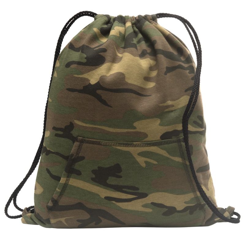 Custom Port & Co™ Core Fleece Sweatshirt Cinch Pack. - 8
