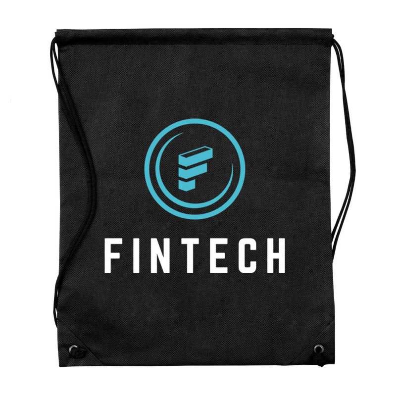 Custom RPP Non Woven Drawstring Bag - 2