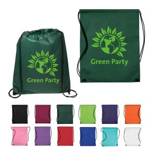 Custom RPP Non Woven Drawstring Bag