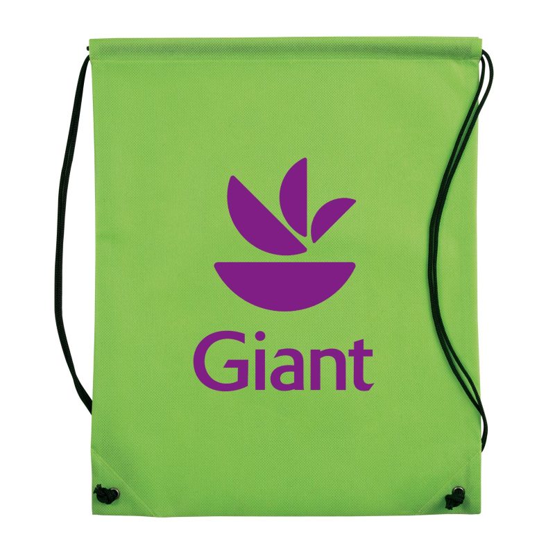 Custom RPP Non Woven Drawstring Bag - 8
