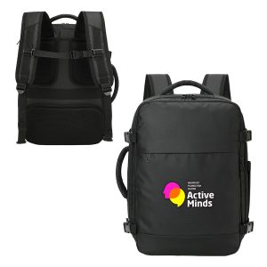 Custom Seneca Hybrid 600D Water Resistant Ripstop Polyester Backpack & Travel Carr